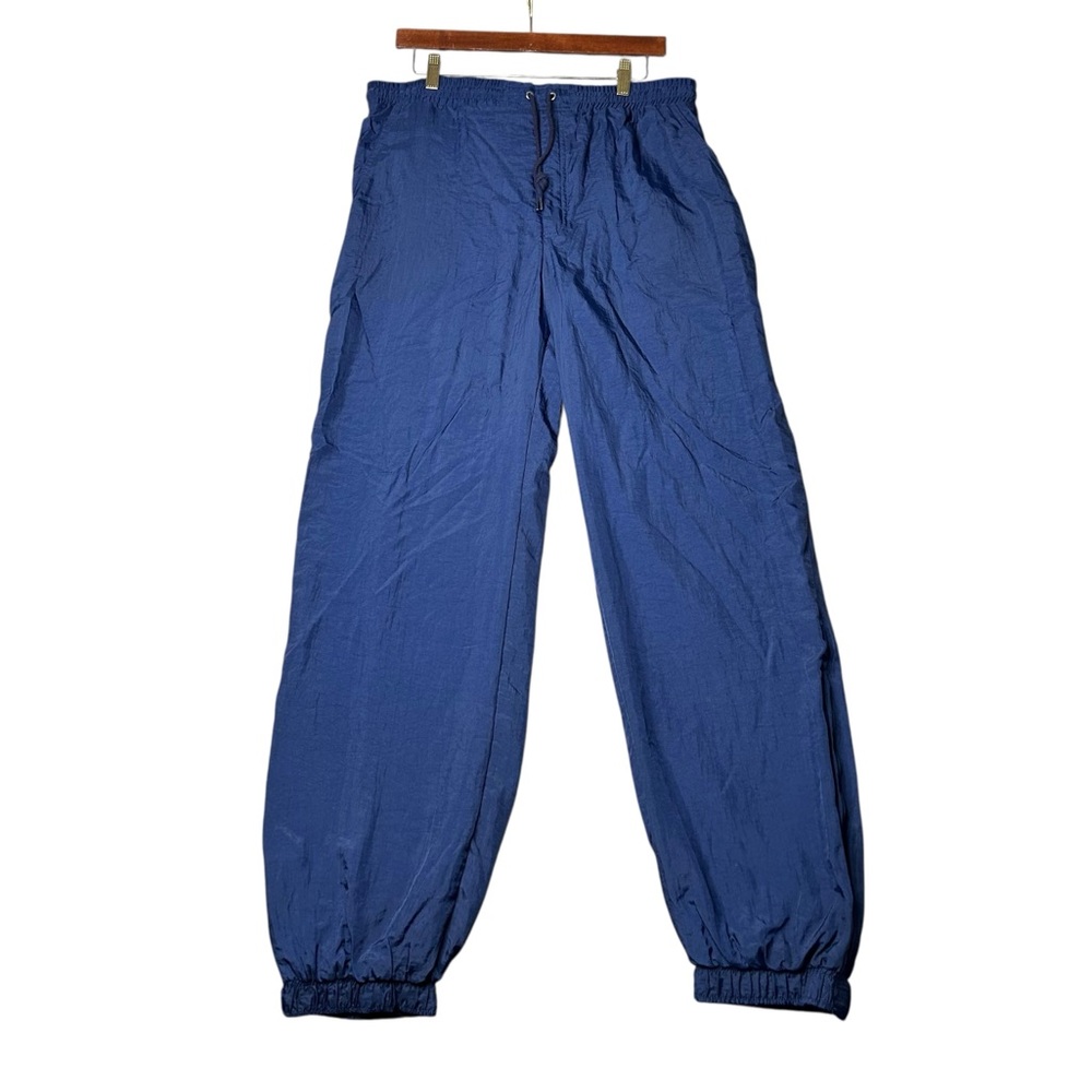 Vintage Christian Dior Monsieur nylon track pants drawstring/Zipper - Size Large